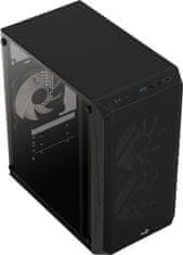 Aer Aerocool CS107V2 Mini Tower kućište za PC, crno