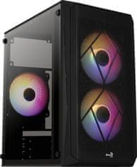 Aer Aerocool CS107V2 Mini Tower kućište za PC, crno