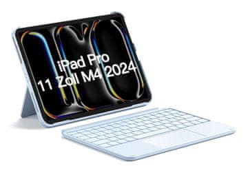 slomart Inateck KB04122 QWERTZ Bluetooth tipkovnica, plava
