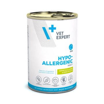 VetExpert VETEXPERT Veterinary Diet Hypoallergenic Insect - Mokra hrana za pse - Alergije i probava - 375g