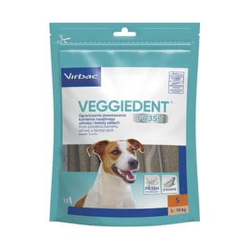 Veggiedent Fresh S (5–10 kg) – poslastica za pse – 456 g