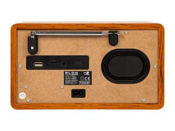 slomart Prijenosni analogni AM/FM radio BLOW RA9 V.2" bronca, crna
