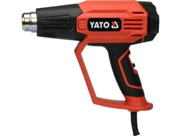 YATO YATO Pištolj za vrući zrak 1600W 50-650°C, 2 brzine, LCD zaslon