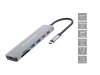 Conceptronic Conceptronic DONN28G 7-u-1 USB 3.2 Gen 1 Docking Station, 4K60Hz HDMI, Prijelazna Stanica siva