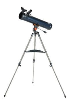 Celestron Celestron LT 76AZ Teleskop reflektor 76mm, 35x povećanje, crna/plava