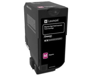 Lexmark Lexmark 74C2HME toner, original, magenta, XL