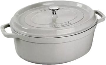 Staub STAUB LA COCOTTE lijevano željezni lonac ovalni 3.2 L tartuf