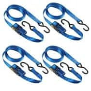 Master MASTER LOCK Remen za prtljagu s račnom i S-udicom, 5m x 25mm, komplet 4 komada