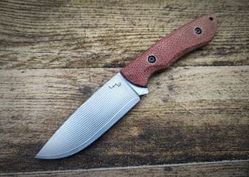 slomart LKW Mauler VG10 Damast nož s Micarta drškom