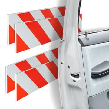 Northix Samoljepljivi set od 4 zaštitnika za zid garaže