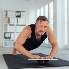 Northix Okrugla drvena ploča za ravnotežu