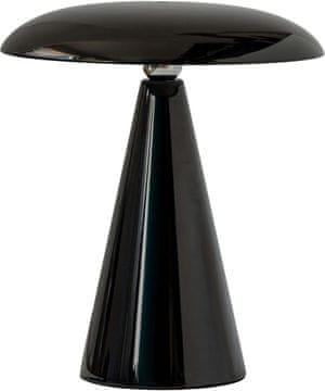 slomart RITUALI DOMESTICI LUCILLA K99 stolna lampa 23 cm, crna