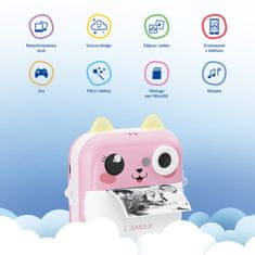 Kids LAMAX InstaKid2 Plus dječja kamera, roza