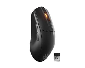 STS Steelseries Rival 3 Wireless Gen 2 Gaming miš, 18000 DPI, crna
