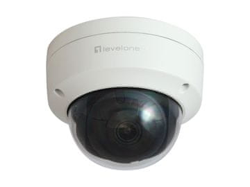 Level One LevelOne GEMINI IP mrežna kamera, 4MP, H.265, PoE, IR LED, bijela