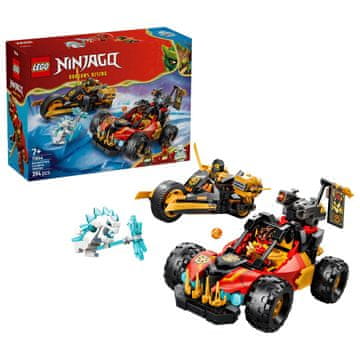 slomart LEGO NINJAGO 71864 Kai i Coleovi kombinirani vozila