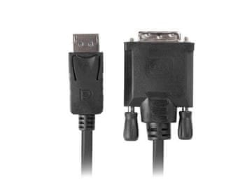 Lanberg LAE DisplayPort na DVI-D video adapter kabel, 1.8 m, crna