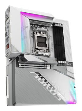 Gigabyte GIGABYTE B650E AORUS STEALTH ICE matična ploča, AM5, DDR5, PCIe 5.0 M.2, Wi-Fi 7