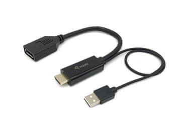 Equip EQUIP HDMI na DisplayPort adapter, crni, 4K HDR