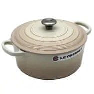 slomart Le Creuset Signature pekač okrugli 22cm, meringue krema