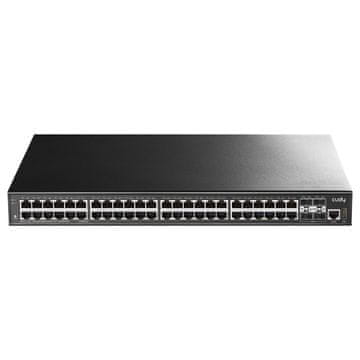 Cudy Cudy GS5048S4 mrežni prekidač L3 Gigabit Ethernet 48 porti, crni