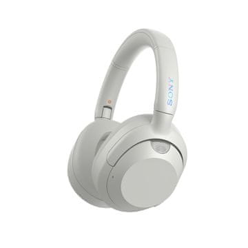 slomart Sony ULT WEAR bežične Bluetooth slušalice, bijele, s ULT POWER SOUND i uklanjanjem buke