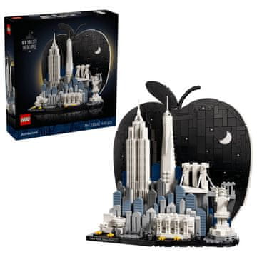 slomart LEGO ARCHITECTURE 21066 New York City - The Big Apple, 1465 komada