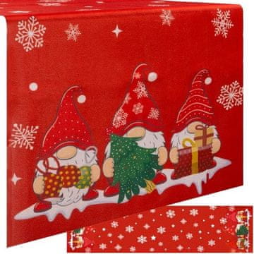 Northix Božićni nadstolnjak 220x40cm Ruhhy 22483