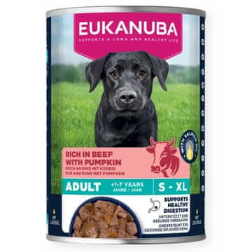 EUKANUBA Life Care Goveđe i bundeva - mokra hrana za pse - 400g