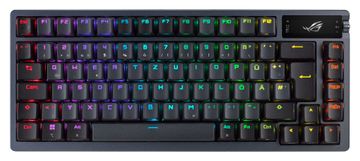 slomart ASUS ROG Azoth Gaming tipkovnica USB + RF Wireless + Bluetooth QWERTY Crna