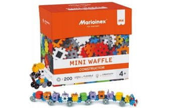 MARIOINEX Marioinex Mini Waffle građevinski blokovi, 200 komada, višebojni