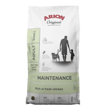 Arion ARION Original Small Maintenance Chicken - Suha hrana za pse - 7kg