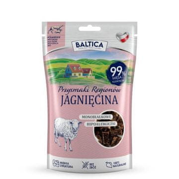 slomart BALTICA Monoprotein Lamb poslastica za pse BA5, 80 g - Bez žitarica, za osjetljive pse