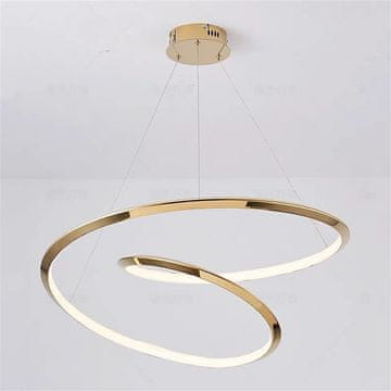 slomart Action S.A. Viseća svjetiljka KAYLE 60 cm, crna