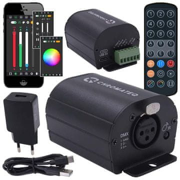 slomart CHROMATEQ CLUB 512 DMX kontroler + daljinski upravljač