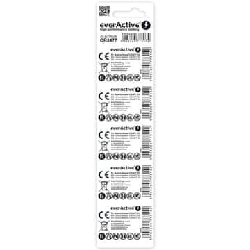 slomart Litijumska baterija everActive CR2477 - blister pakiranje 5 komada