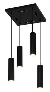 Light ICEL viseća svjetiljka 4xGU10 mat crna