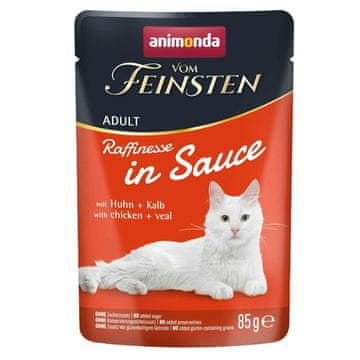 Animonda ANIMONDA Vom Feinsten Raffinesse umak piletina teleća - mokra hrana za mačke - 85g