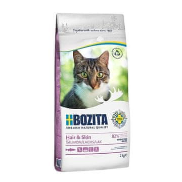 Bozita BOZITA Hair & Skin Salmon suha hrana za mačke 2 kg