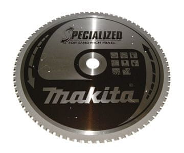 MAK Makita Specialized kružna oštrica za sendvič panele, 355x30mm, 80Z