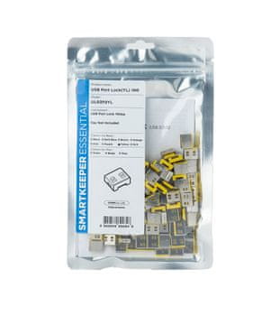slomart Smartkeeper UL03P2YL blokator USB-A portova, žut, 1 komad