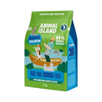 Animal ANIMAL ISLAND Super losos - suha hrana za pse - 3 kg