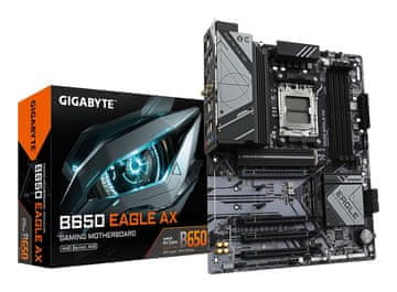 Gigabyte GIGABYTE B650 EAGLE AX matična ploča - AMD Ryzen 9000, DDR5 7600MHz, PCIe 5.0 M.2, Wi-Fi 6E
