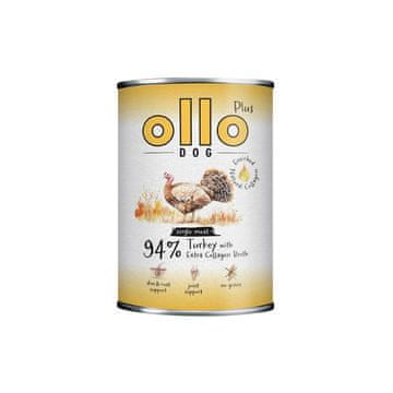 PLUS OLLO Plus Collagen Turkey - mokra hrana za pse - 400g