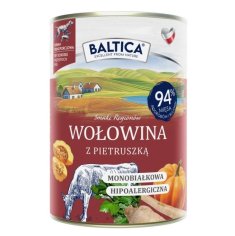 slomart BALTICA Smaki regionów Govedina s peršinom - mokra hrana za pse - 400g