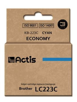 ACS Actis KB-223C tinta (zamjena za Brother LC223C); Standard; 10 ml; cijan