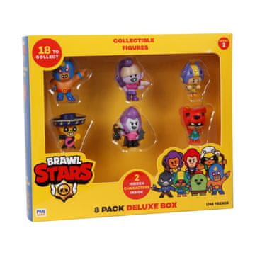 slomart PKW Brawl Stars S2 Deluxe Box Figura - 8 Pack Verzija B