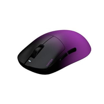 slomart HATOR Quasar 3 Ultima 8K Wireless, gamerski miš, crna/ljubičasta