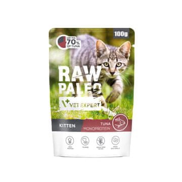 VetExpert VETEXPERT Raw Paleo Kitten Tuna - mokra hrana za mačke - 100g