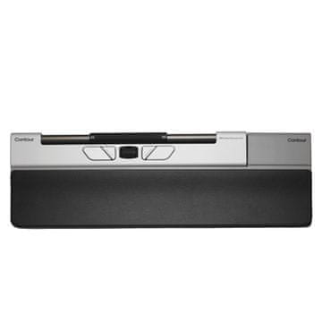 Contour Contour Design RollerMouse Go & crna, aluminij, veganska koža